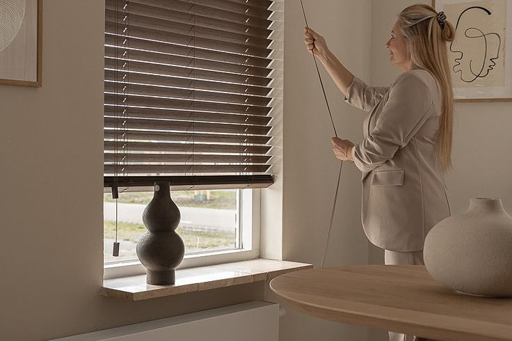 Cortinas Persianas Madera