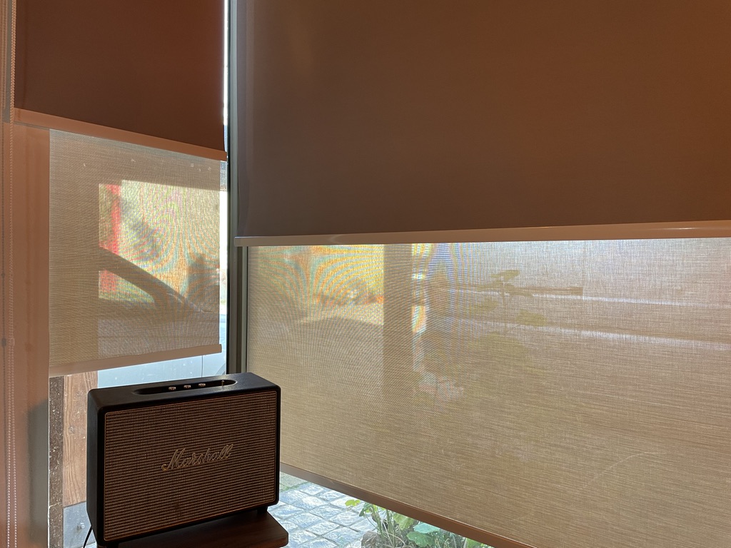 Cortina Doble Sunscreen y BlackOut